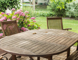 table de jardin