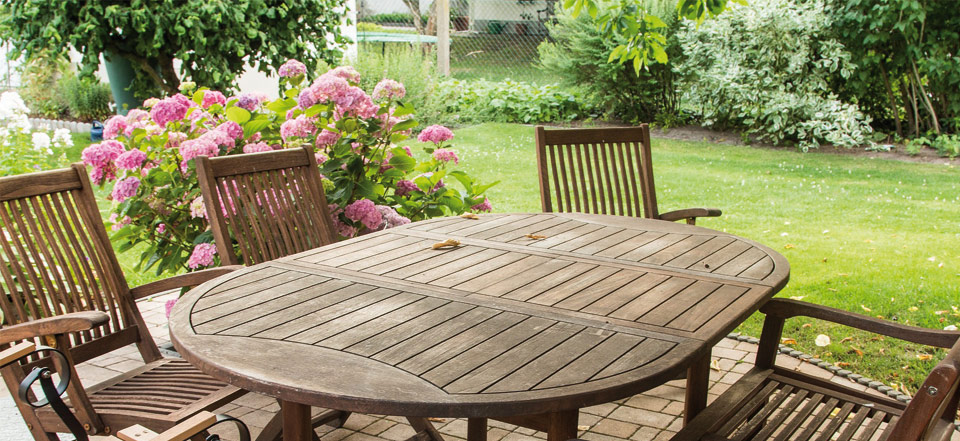 table de jardin