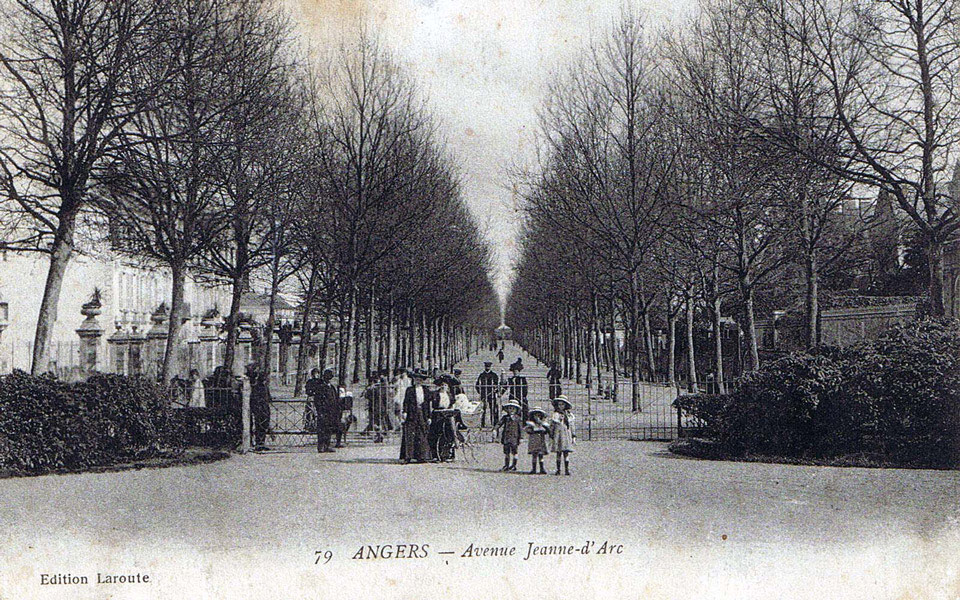 avenue jeanne arc en 1915 angers
