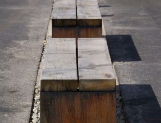 bancs en bois